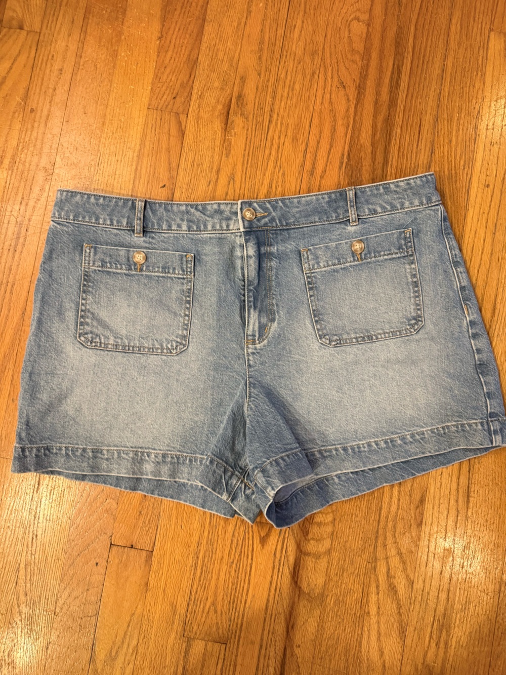 LOFT Light Blue Denim Women's Jean Shorts